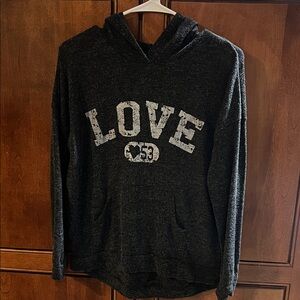 Ruum Charcoal Graphic Hoodie